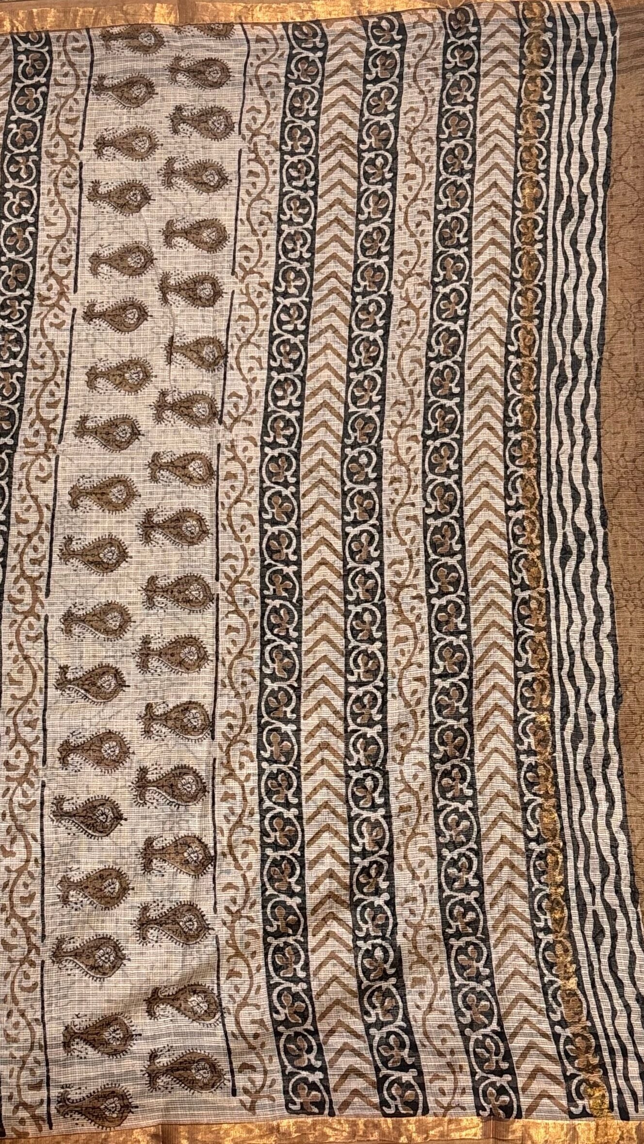 Black_ Kota Doria Saree