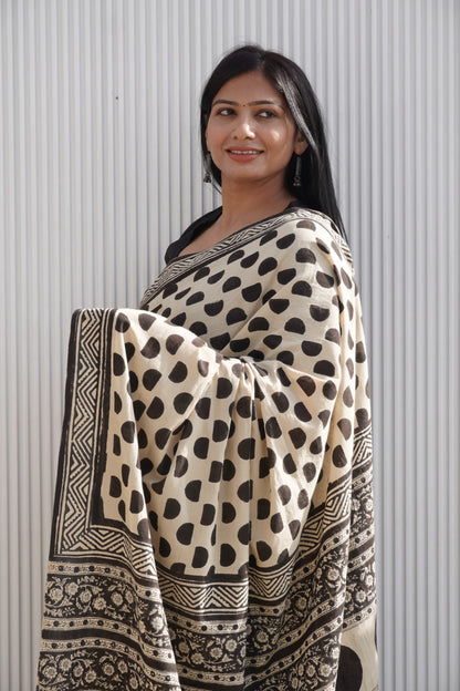 Bondita_Bagru HBP Cotton Saree