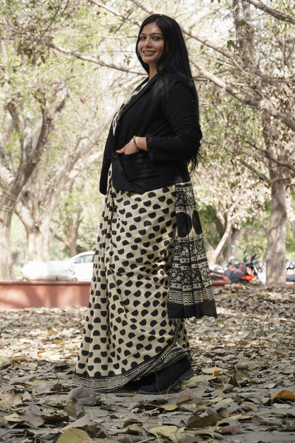 Bondita_Bagru HBP Cotton Saree