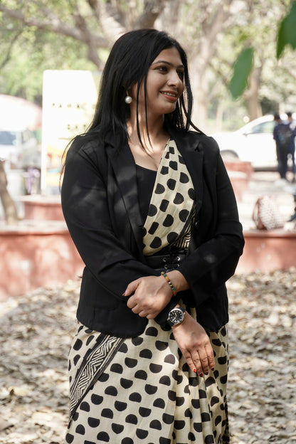 Bondita_Bagru HBP Cotton Saree