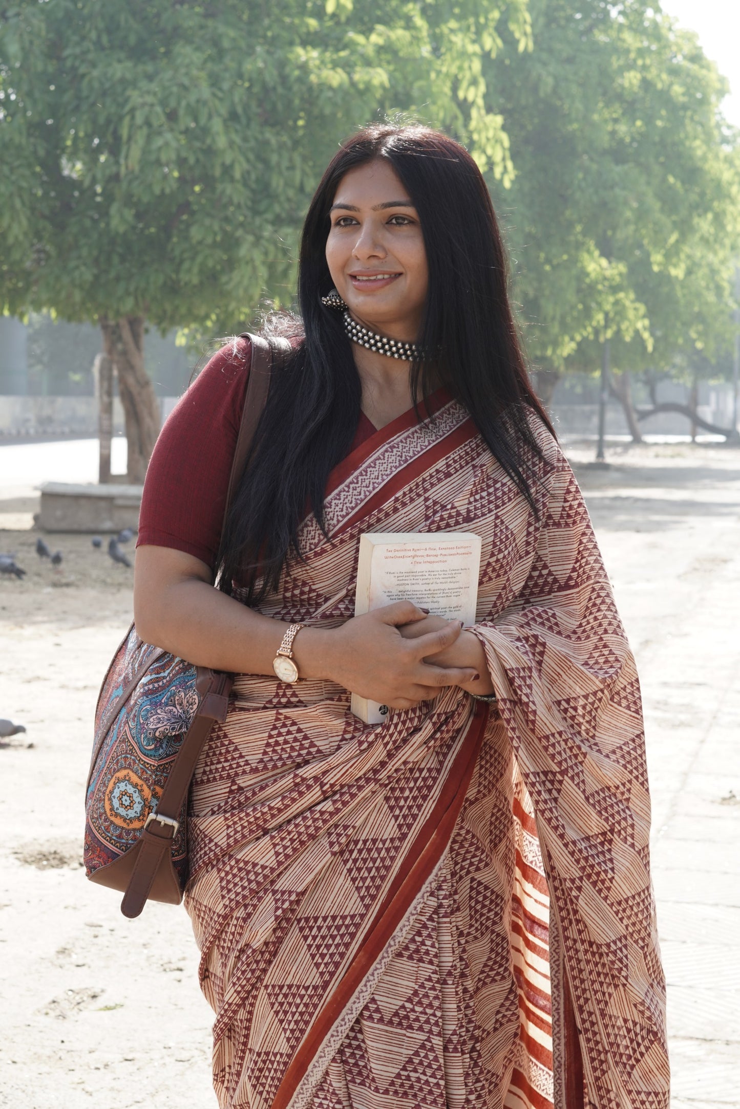 Rukmini _Bagru HBP Cotton Saree