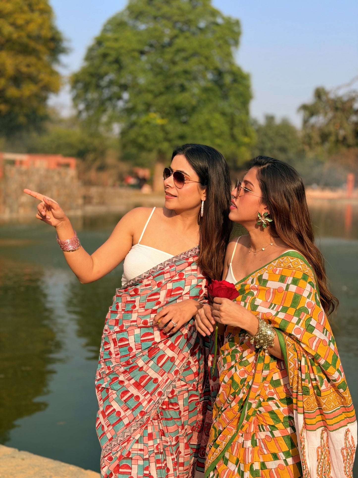 Prita_Heritage Hand Block Printed Pure Cotton Saree