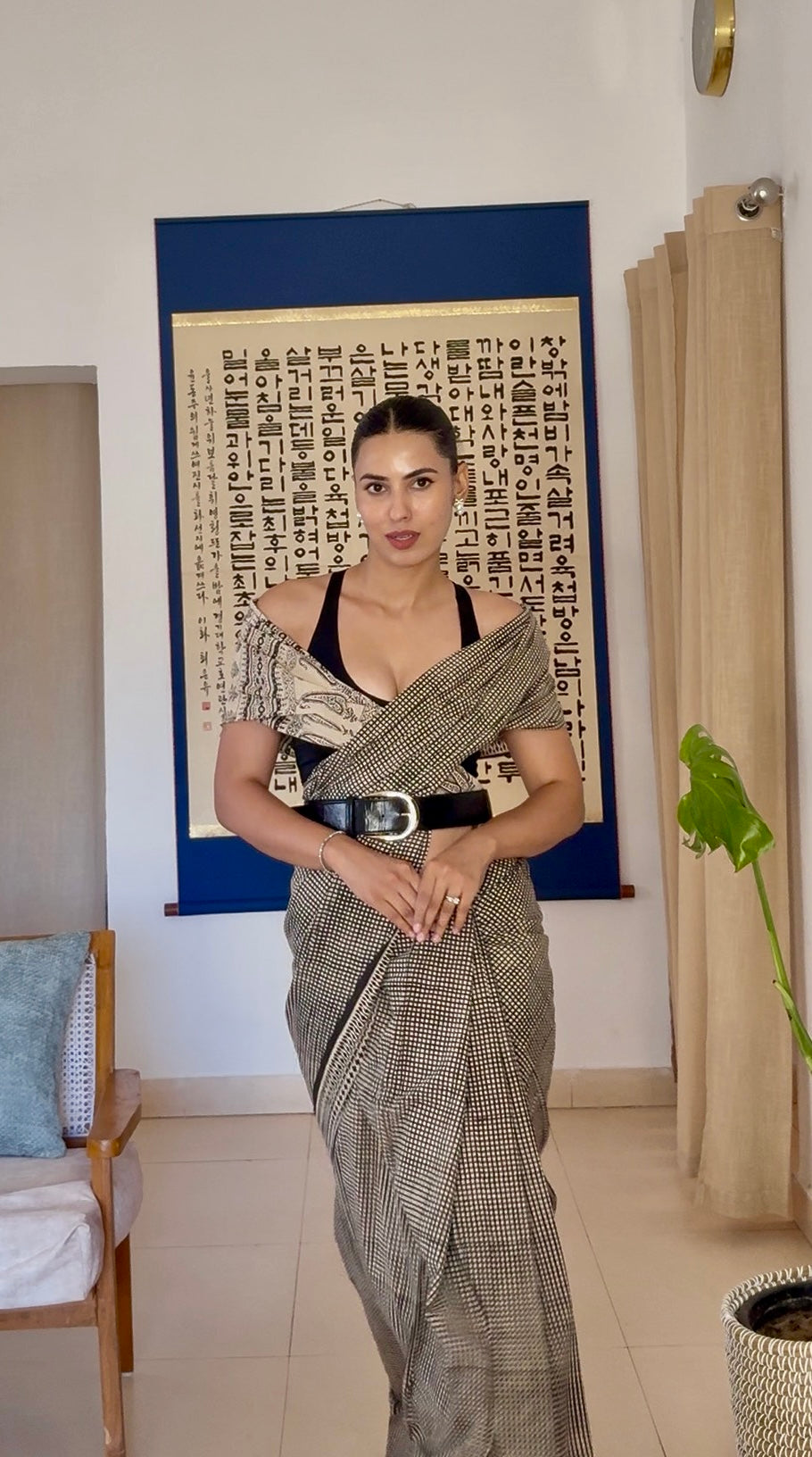 Monisha_Bagru HBP Cotton Saree