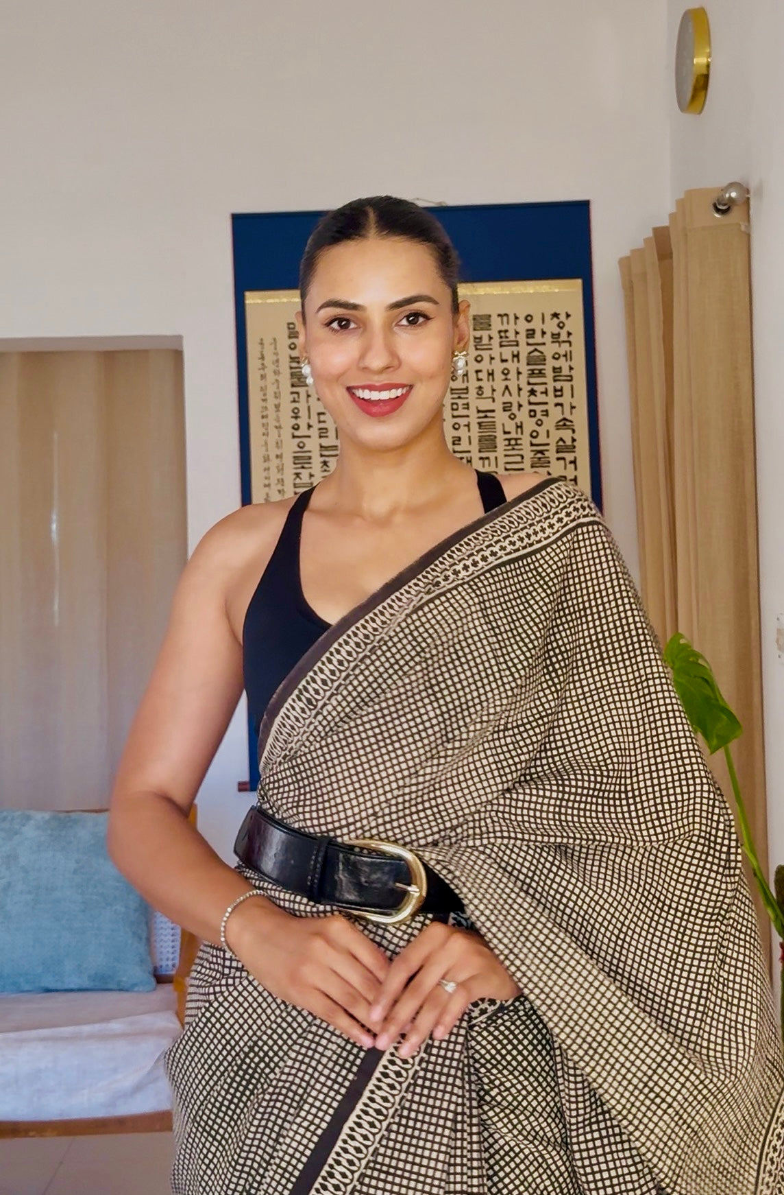 Monisha_Bagru HBP Cotton Saree