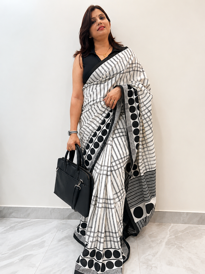 Authentic Handloom Cotton Sarees Online | Vasaka Jaipur
